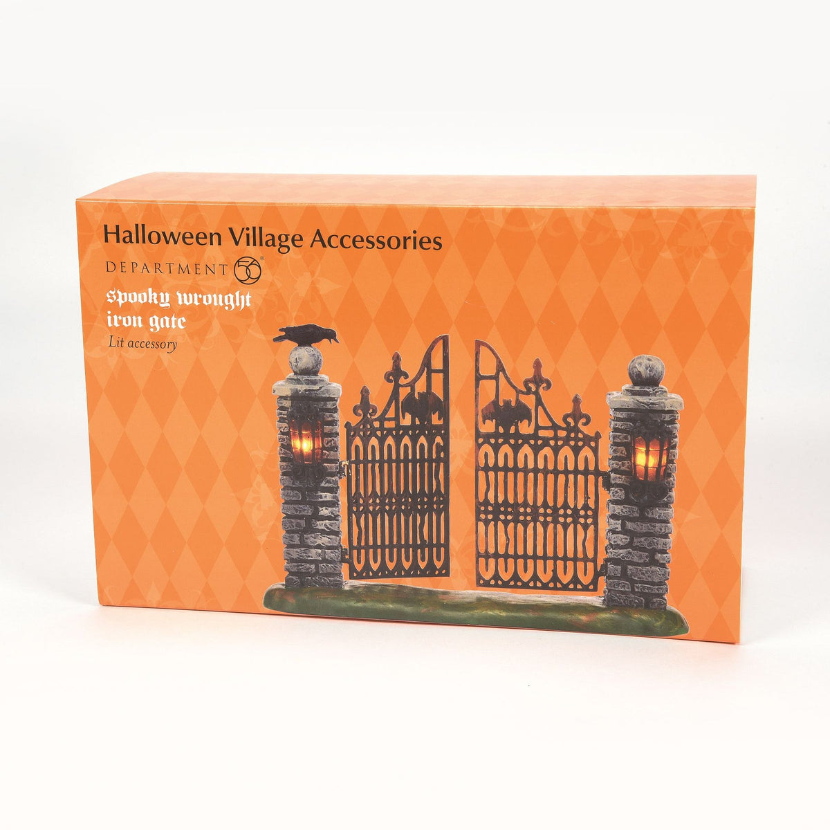 Department 56 Spooky Wrought Iron Gate