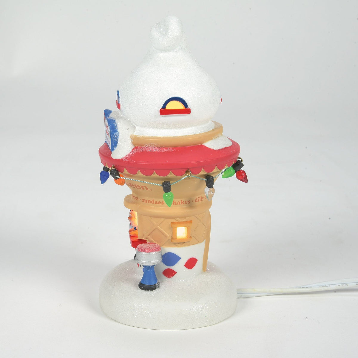 Department 56 Santa's DQ Cone House