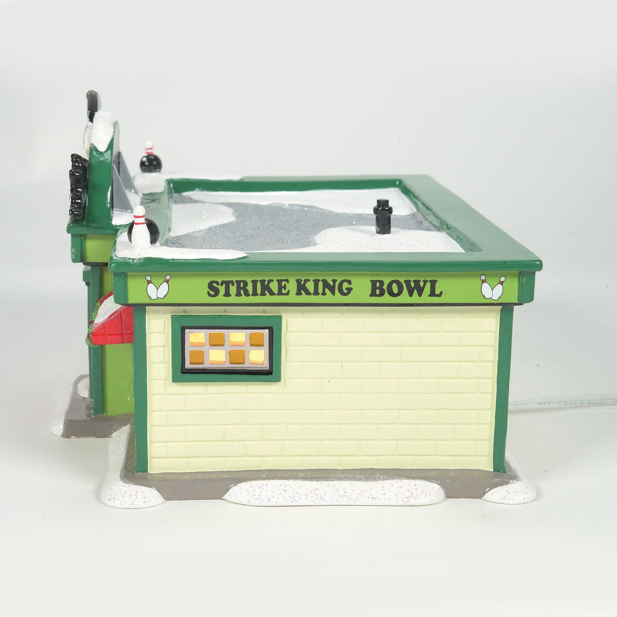 Department 56 Strike King Bowling Alley