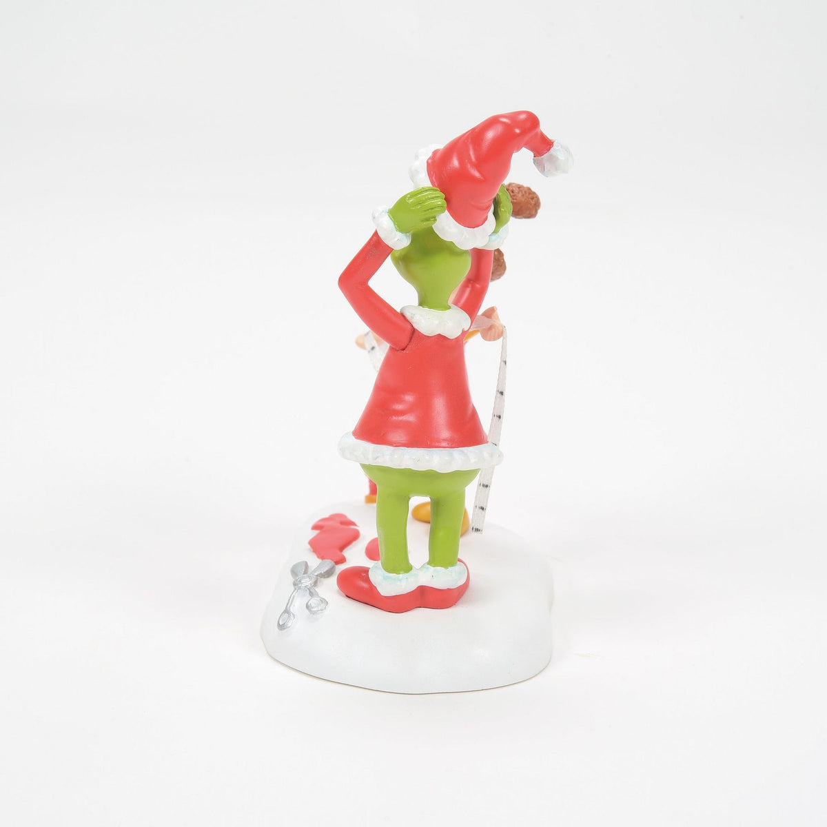 Department 56 Being Fitted for a Santy Suit