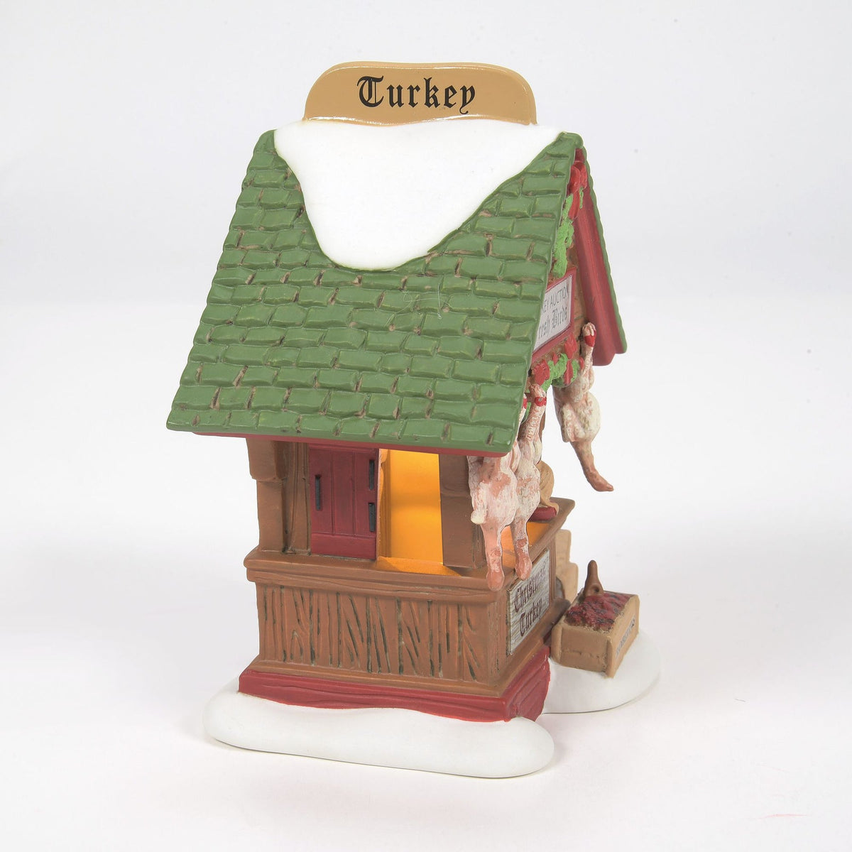 Department 56 Dressed Turkey Auction S/2