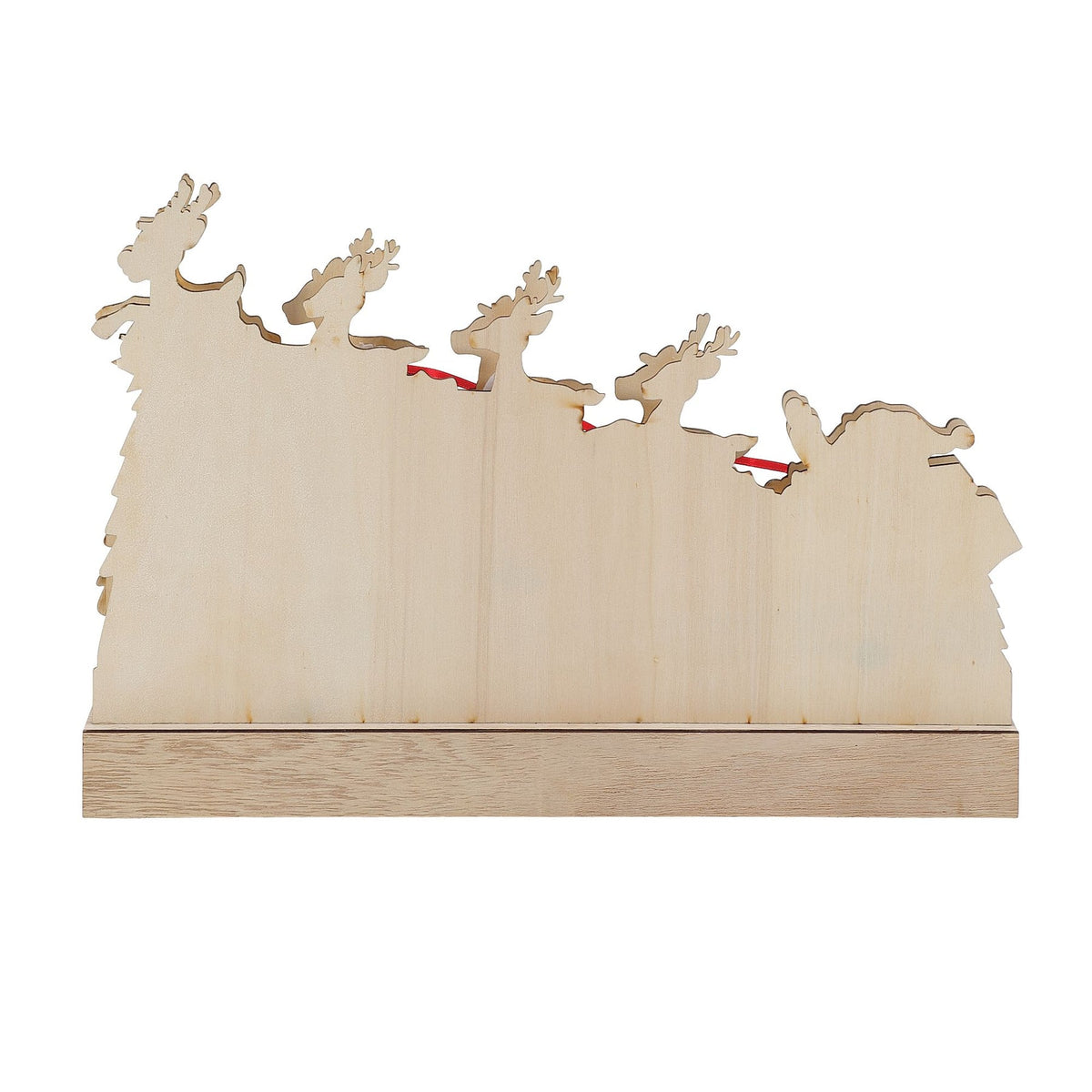 Department 56 Lit Rudolph Sleigh Decor