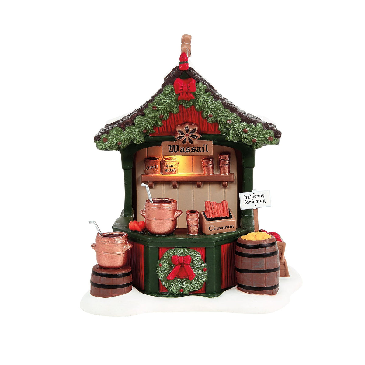 Department 56 Wassail Booth S/2