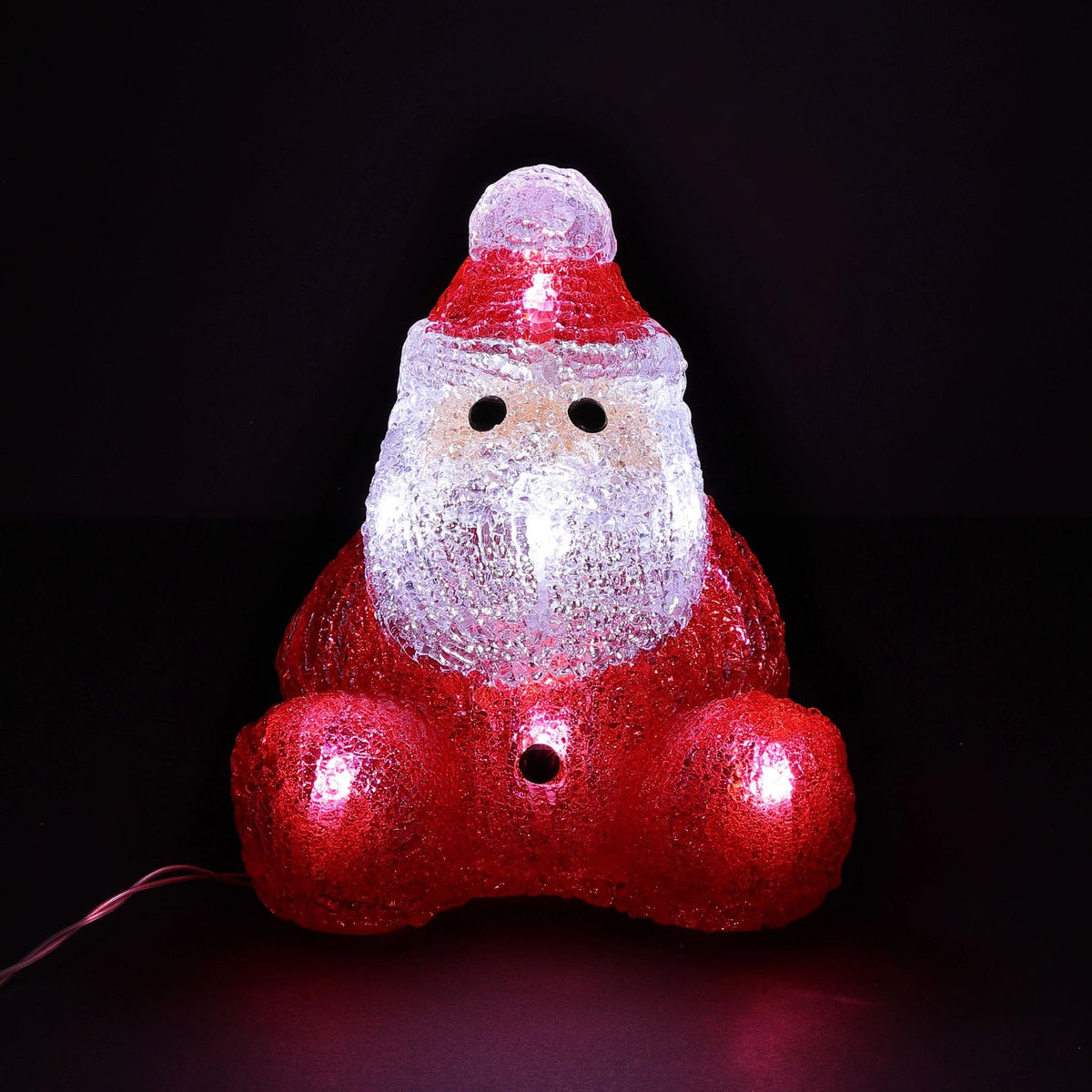 Department 56 Sitting Santa LED Decor