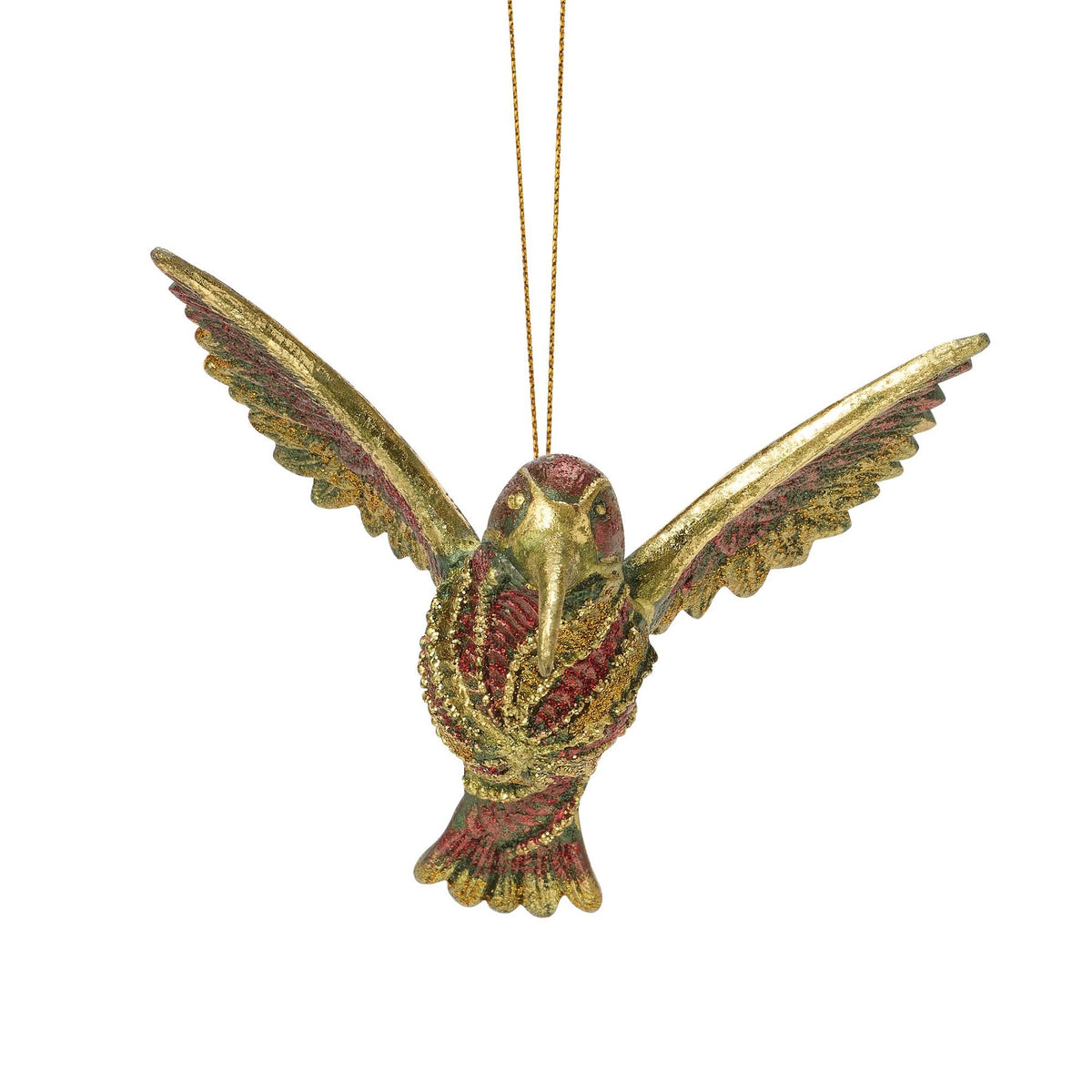 Department 56 Swirly Hummingbird Green