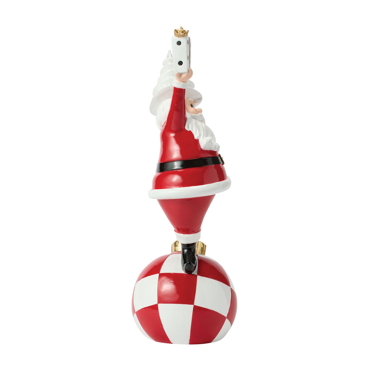 Department 56 Santa with Tree and Giftbox