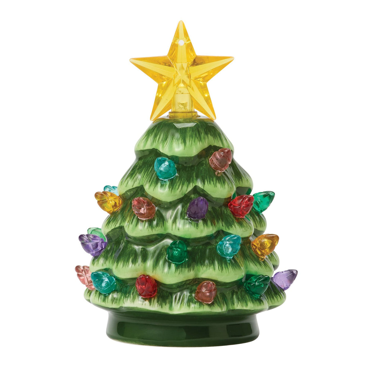 Department 56 Lit Ceramic Christmas Tree S