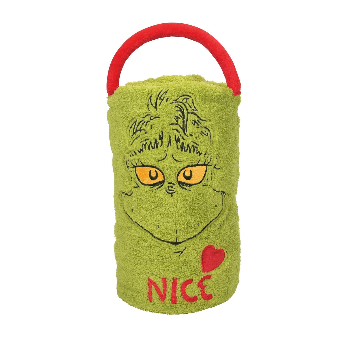 Department 56 Naughty Nice Grinch SnowThrow