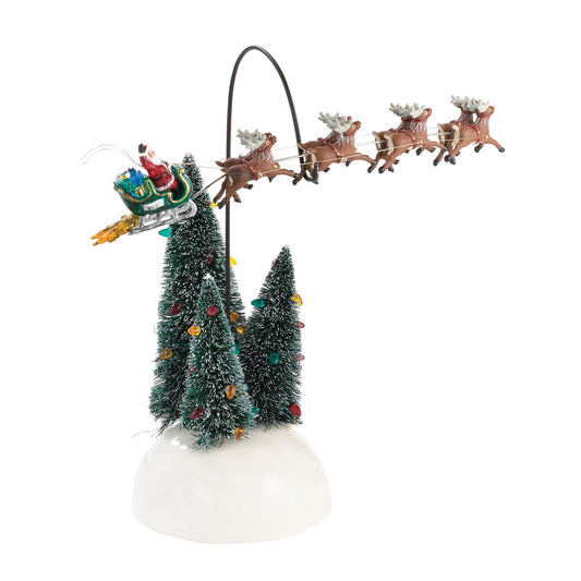 Department 56 Animated Flaming Sleigh