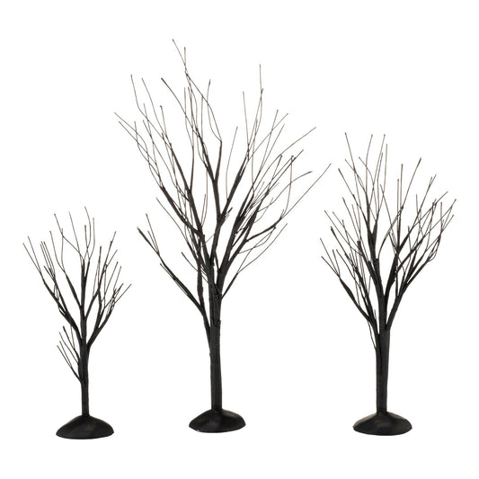 Department 56 Black Bare Branch Trees, St/3