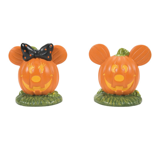 Department 56 Mickey's Pumpkintown Topiaries