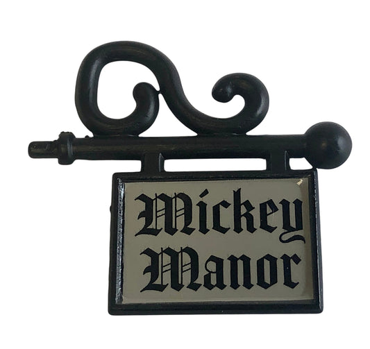 Department 56 Mickey Manor Sign