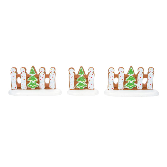 Department 56 Gingerbread Xmas Fence St/3