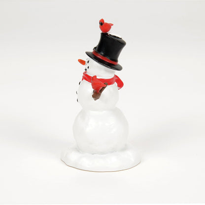 Department 56 Cardinal Christmas Snowman