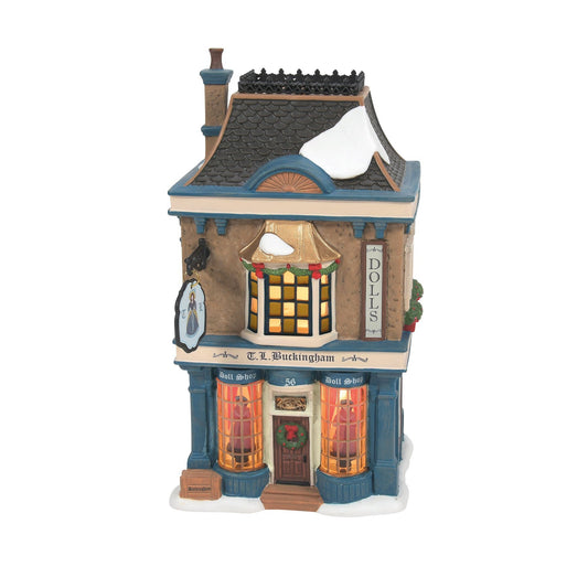 Department 56 TL Buckingham Doll Shop