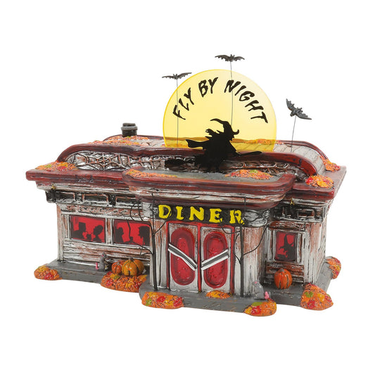 Department 56 Fly By Night Diner