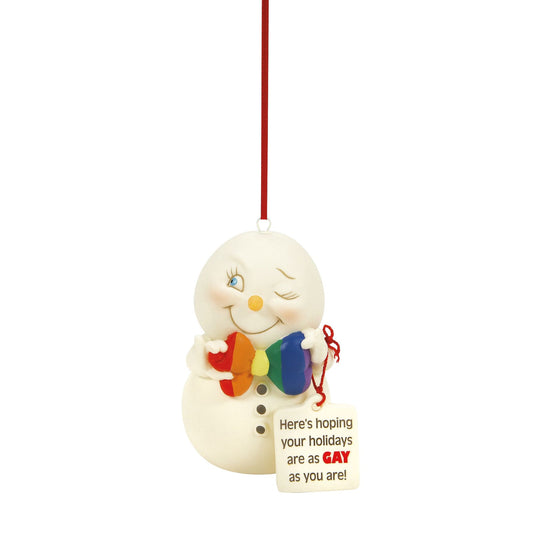 Department 56 Hope Your Holidays Are Gay orn