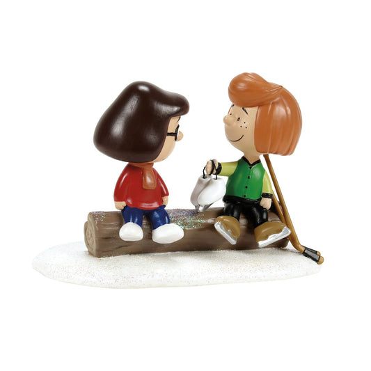 Department 56 Peppermint Patty & Marcie