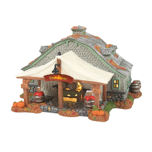 Department 56 Oktoberfest Beer Garden