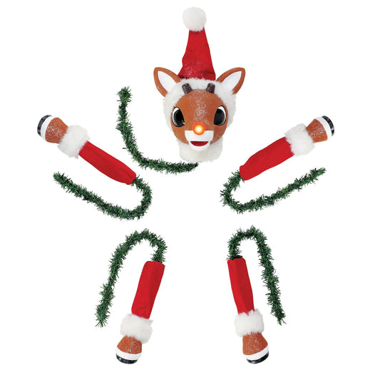 Department 56 Rudolph In A Cinch