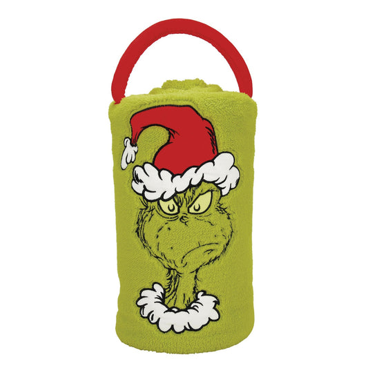 Department 56 Angry Santa Grinch SnowThrow