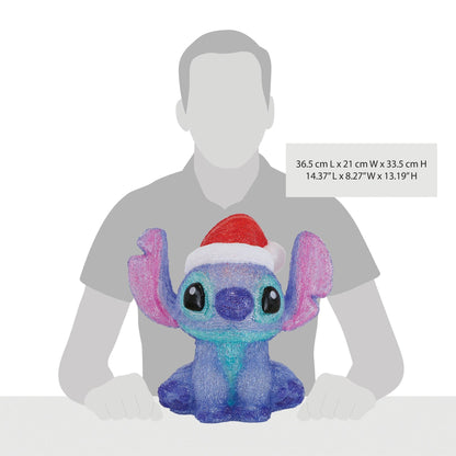 Department 56 Stitch Acrylic Lit Statue Med