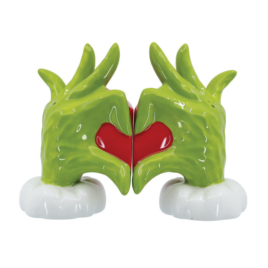 Department 56 Grinch Heart Hands S&P Set