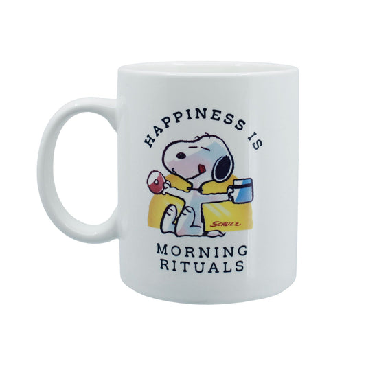 Department 56 PNUTS Morning Rituals Mug