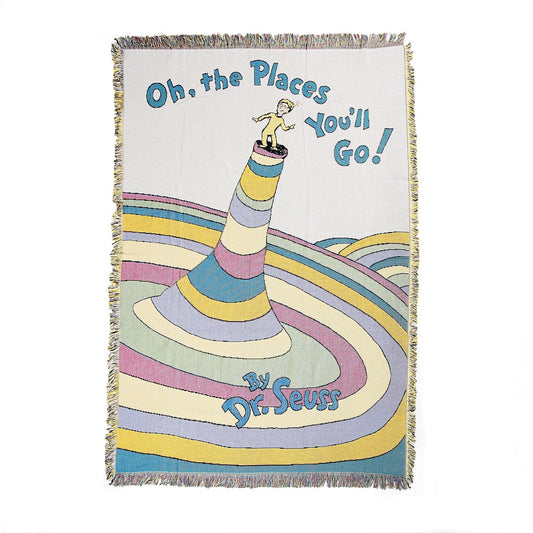 Department 56 Oh The Places Book Blanket