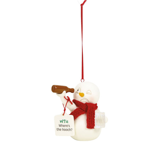 Department 56 WTH Where's the Hooch ornament