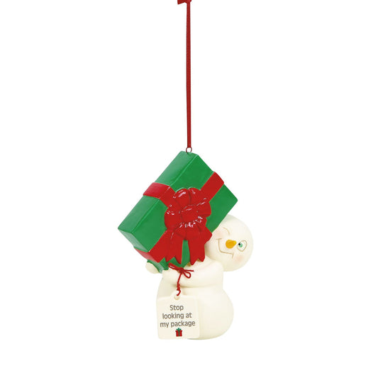 Department 56 Stop Looking At My Package orn