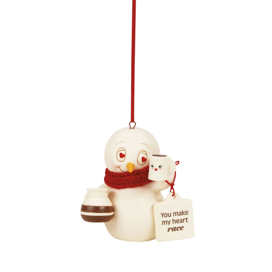 Department 56 You Make My Heart Race ornamen