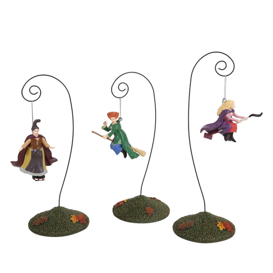 Department 56 Hocus Pocus On Brooms S/3