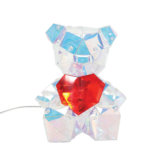 Department 56 Prism Bear with Heart